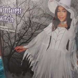 Kids wintery witch costume